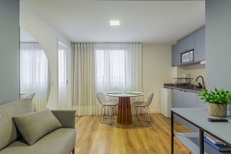 Apartamento 1 quarto plus em Curitiba- Prado Velho- Plano me