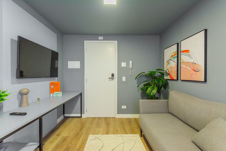 Apartamento 1 quarto versátil