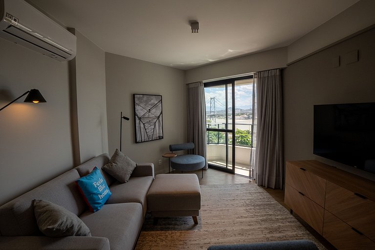 Apartamento de 1 dormitorio con vista