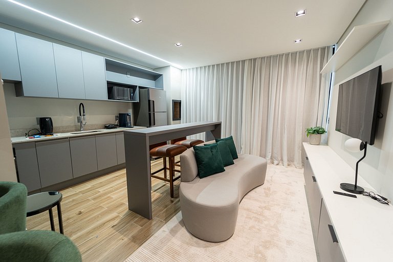 Apartamento The Spot One com café incluso.