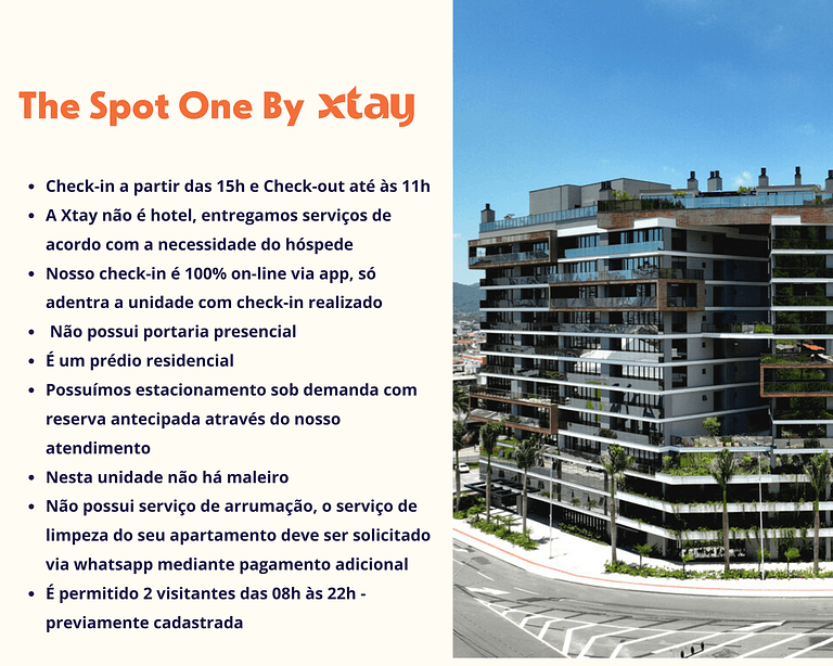 Apartamento The Spot One com café incluso.